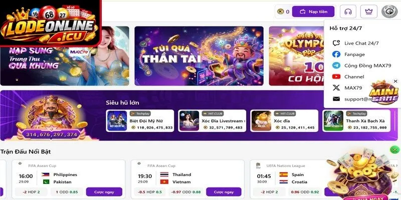 Đánh giá dịch vụ chăm sóc khách hàng Max79 tại sảnh xổ số