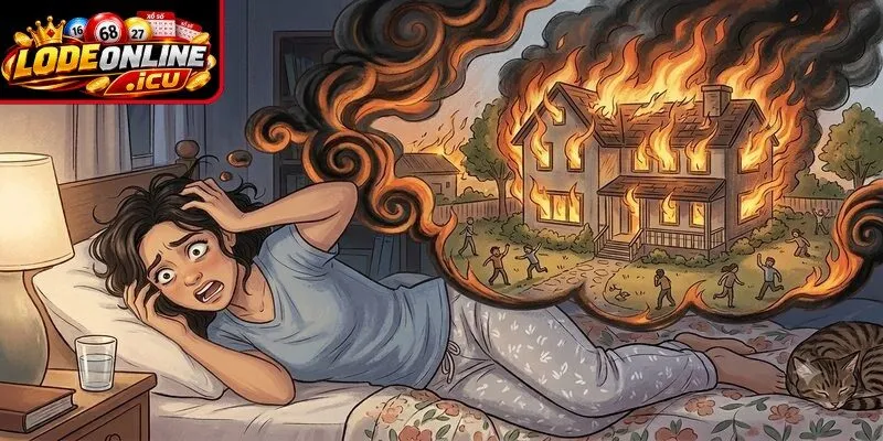 Mơ thấy cháy nhà của mình