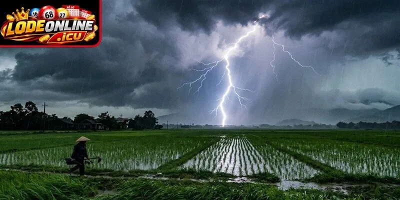 Mơ thấy sét đánh liên quan đến nhiều số lô đề tài lộc
