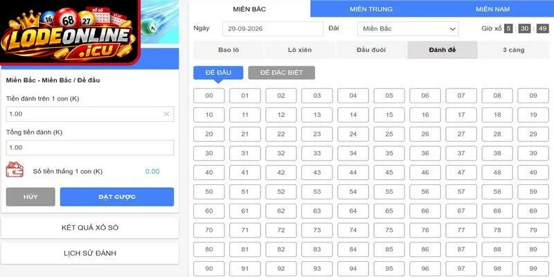 Bật mí bí quyết chọn số vàng khi chơi lô đề tại Sin88