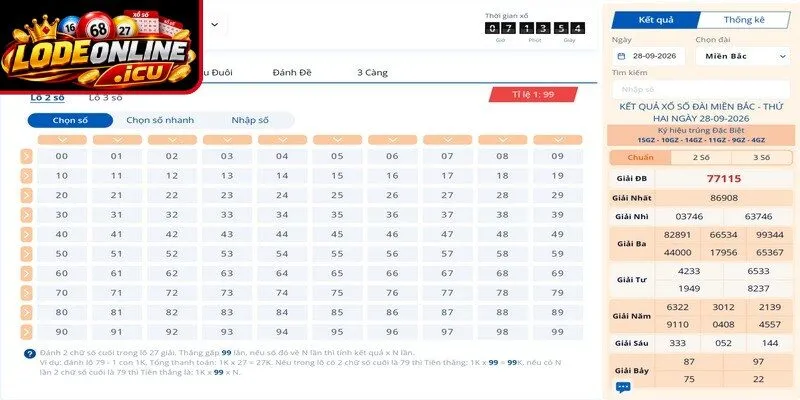 Chốt số và tra cứu kết quả